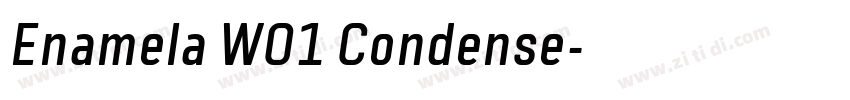 Enamela W01 Condense字体转换